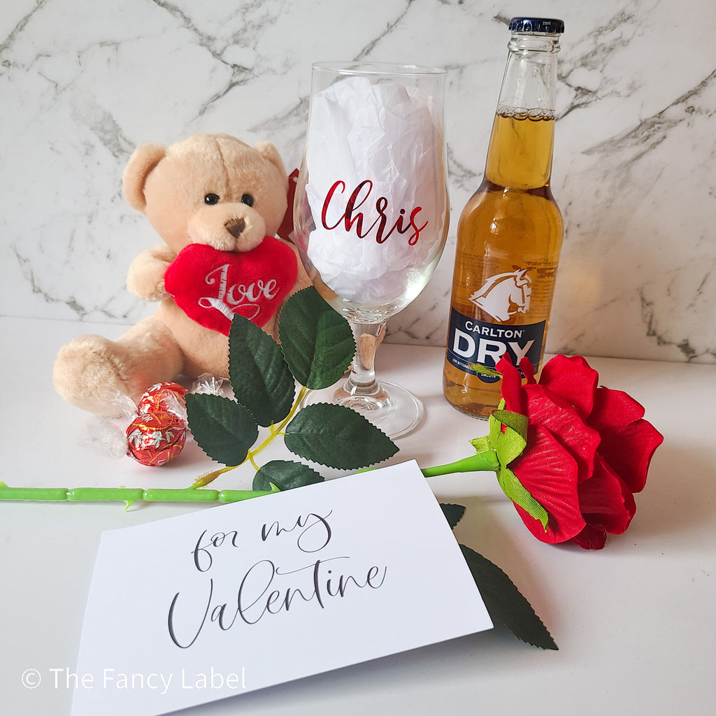 Personalised Beer Glass Gift Box