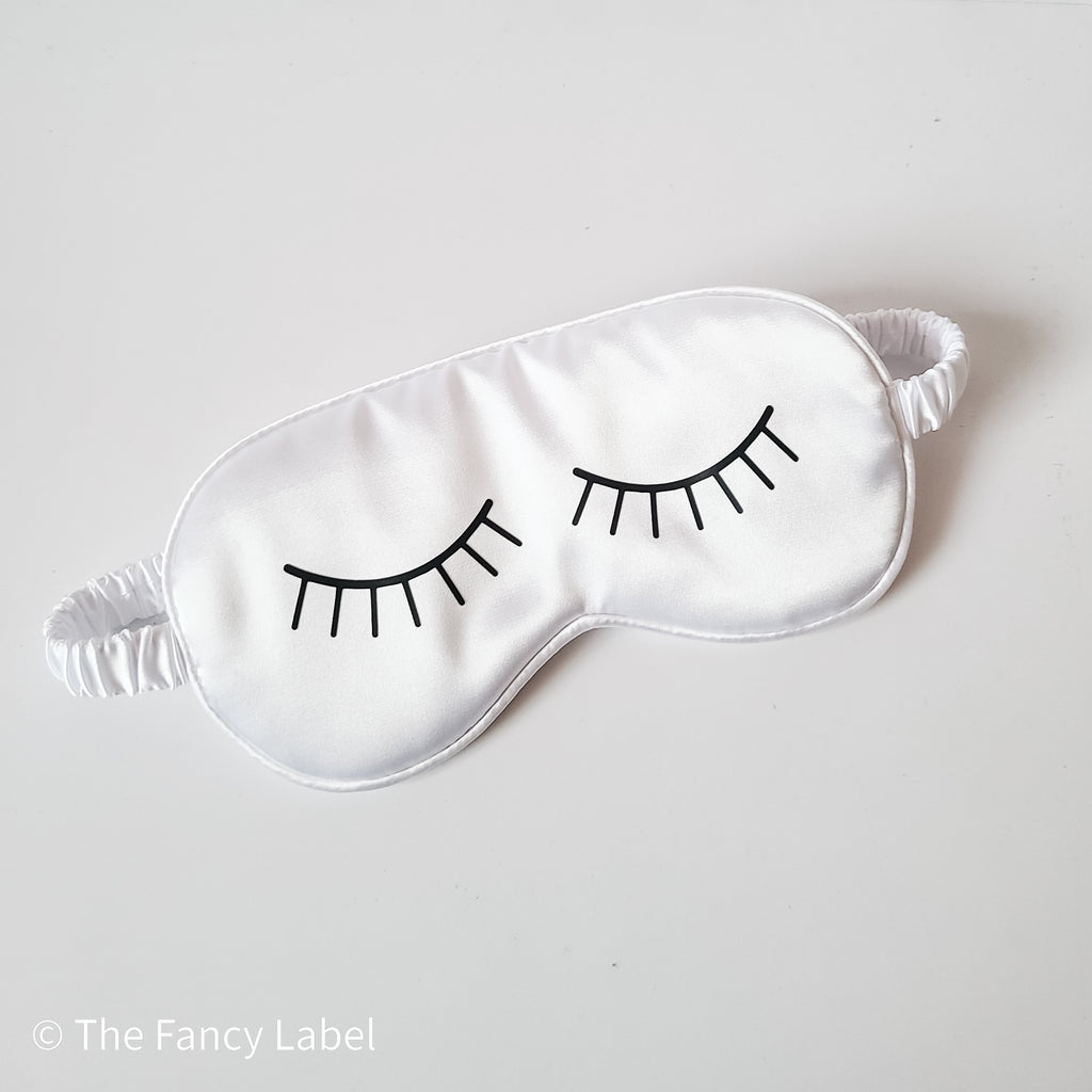 eyelash sleep eye mask the fancy label
