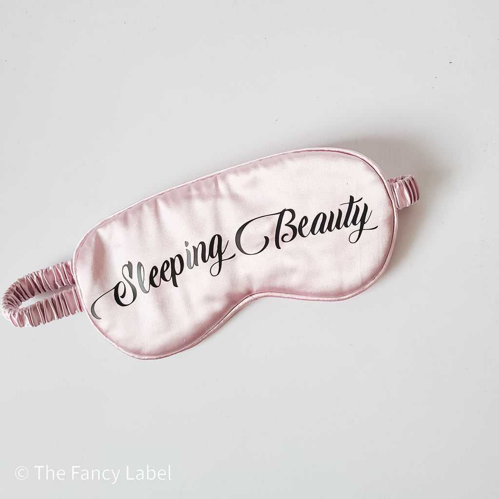 Lavender Lilac sleeping beauty eye mask the fancy label