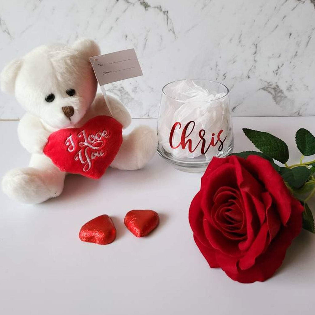 personalised-hamper-stemless-wine-glass-with-bear-gift-box