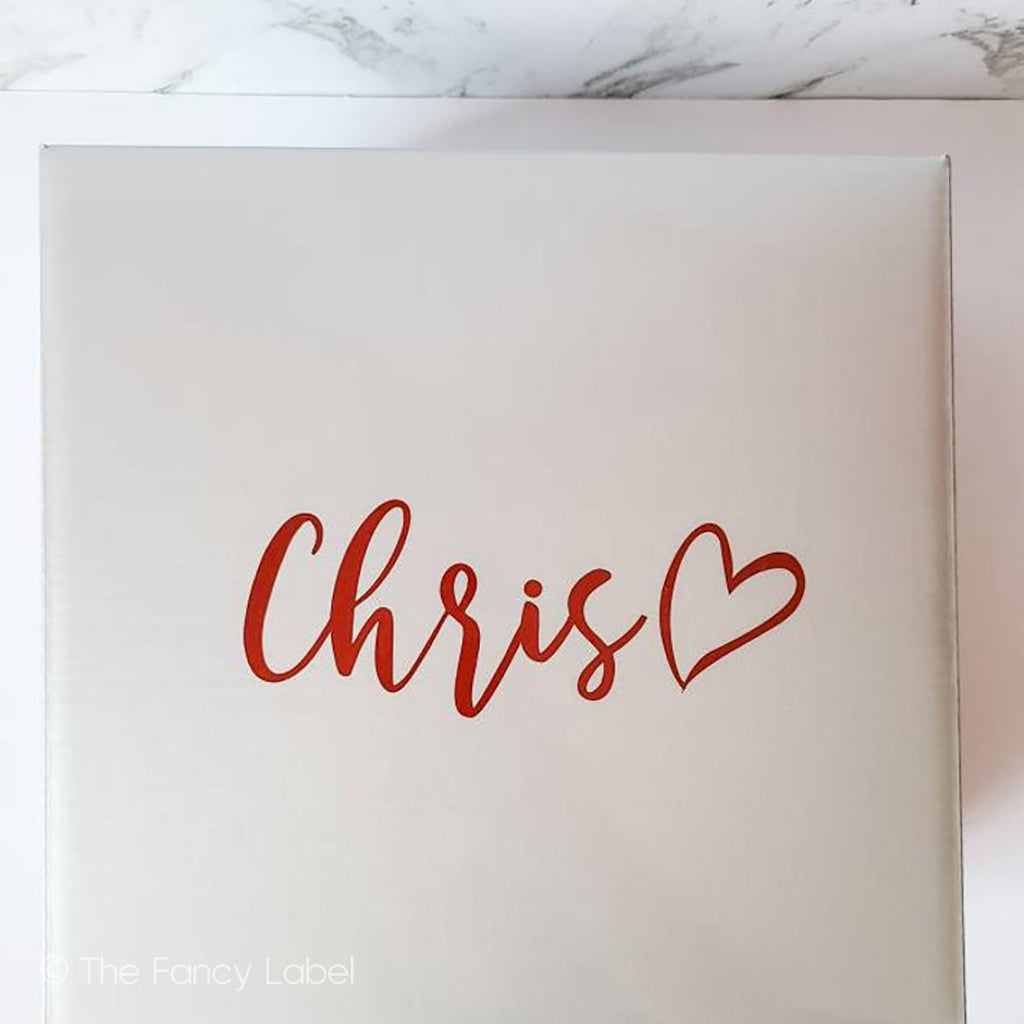 personalised champagne glass gift box with bear chocolates rose and personalised gift box