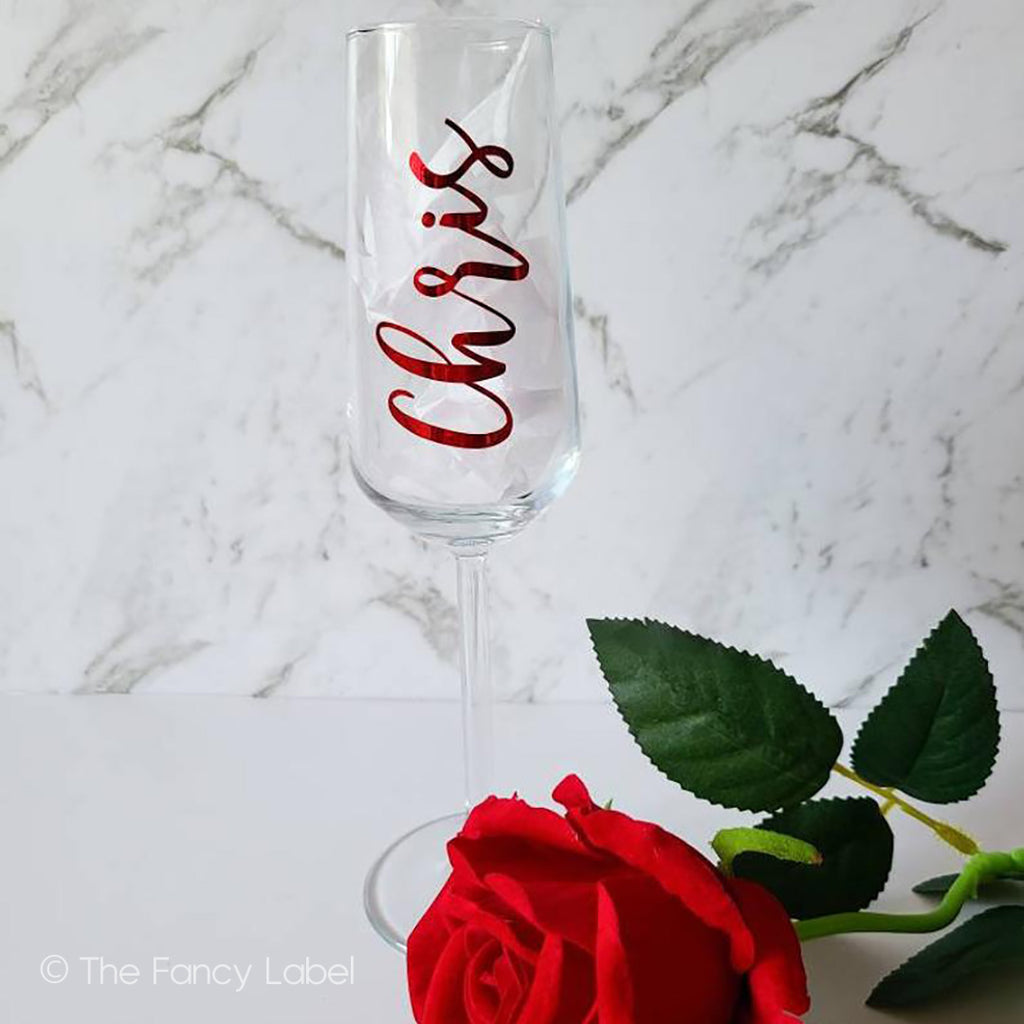 personalisedpretty gifts champagne glass gift box with bear chocolates rose and personalised gift box